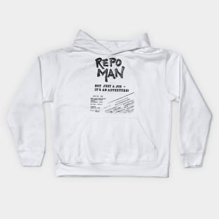 Repo Man "...It's An Adventure!" Kids Hoodie